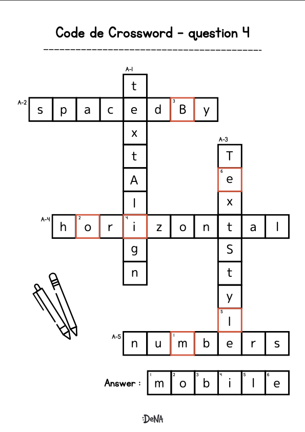 Question4-Crossword