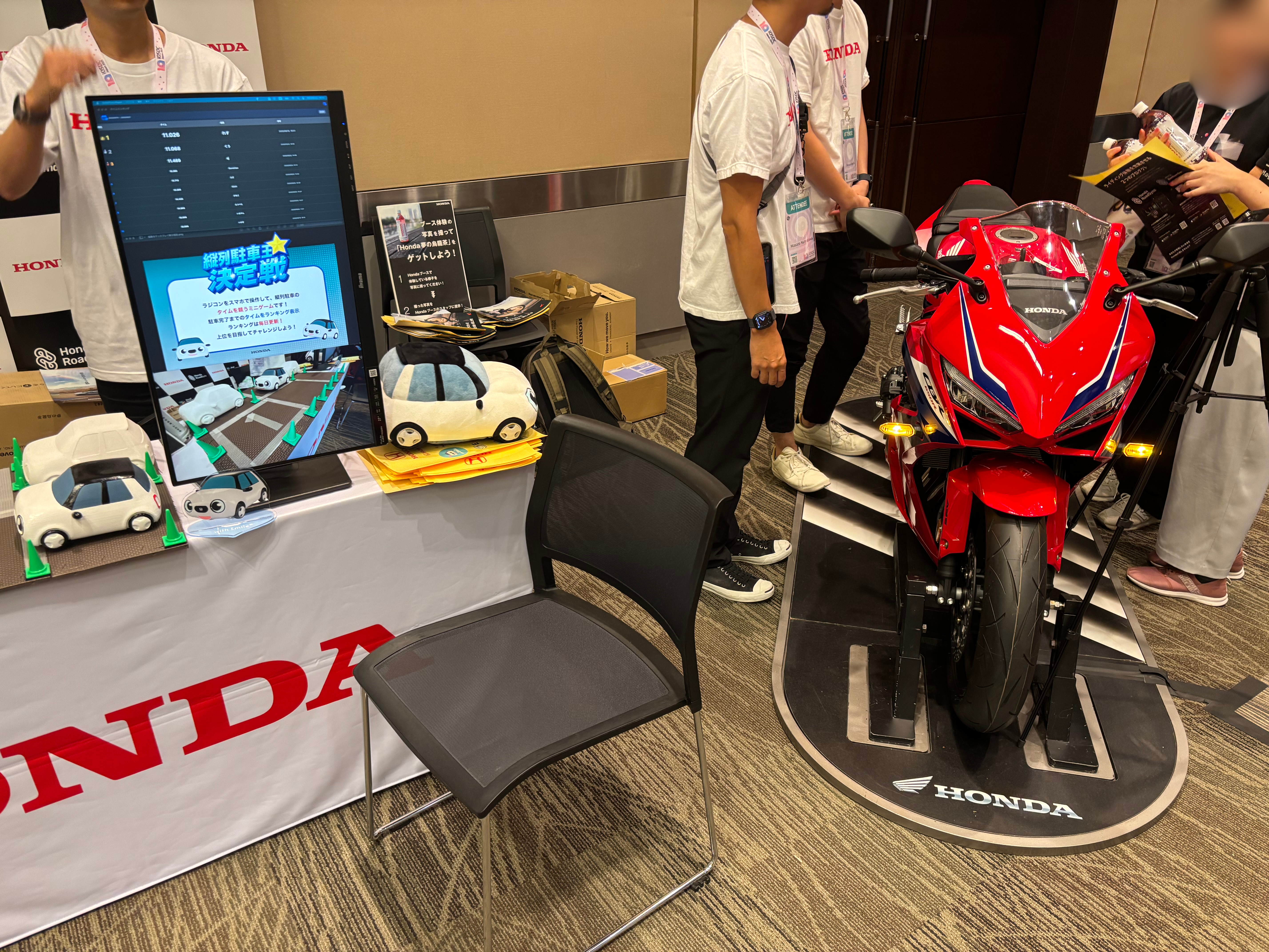 Hondaブースの様子