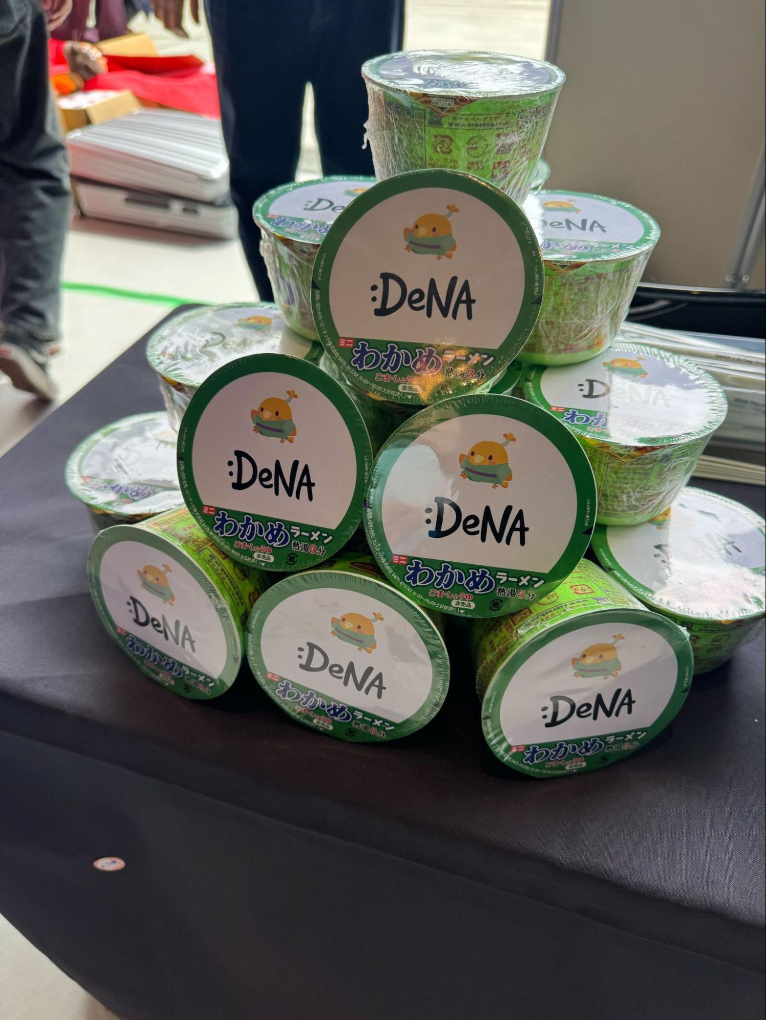 謎解きの景品：カップラーメン